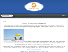 Tablet Screenshot of destin-vacation-rental.com